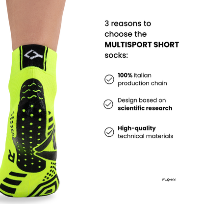 Biyomekanik Multisport Kısa Çorap
