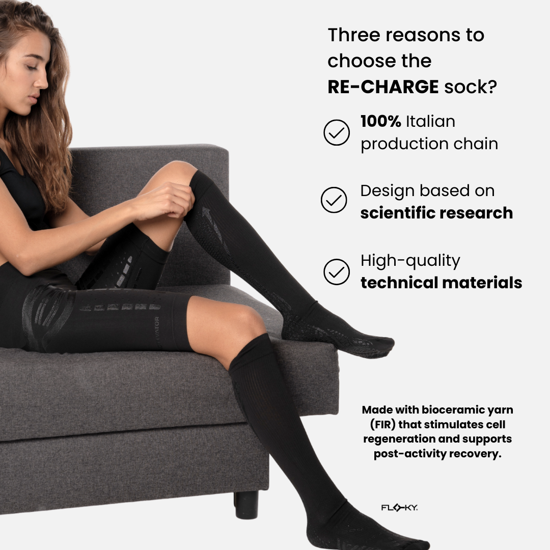 RE-CHARGE – Biyomekanik Recovery Çorabı