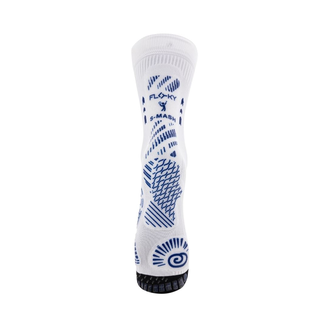 S-MASH 3D Padel/ Tenis/ Pickleball Çorabı Beyaz/Royal Mavi