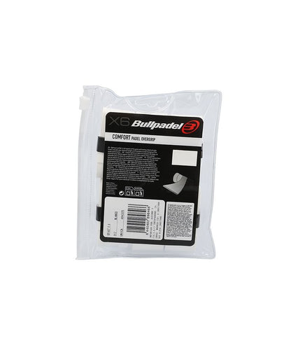 BULLPADEL COMFORT BEYAZ OVERGRIP 6'LI