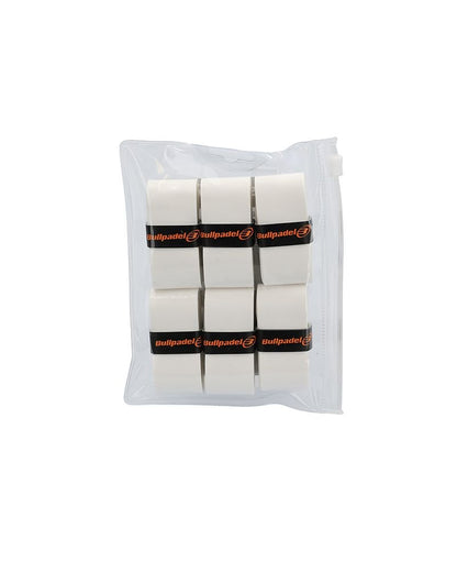 BULLPADEL COMFORT BEYAZ OVERGRIP 6'LI