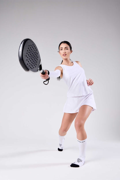 S-MASH 3D Padel/ Tenis/ Pickleball Çorabı Beyaz